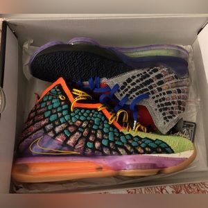 What The" Nike LeBron 17